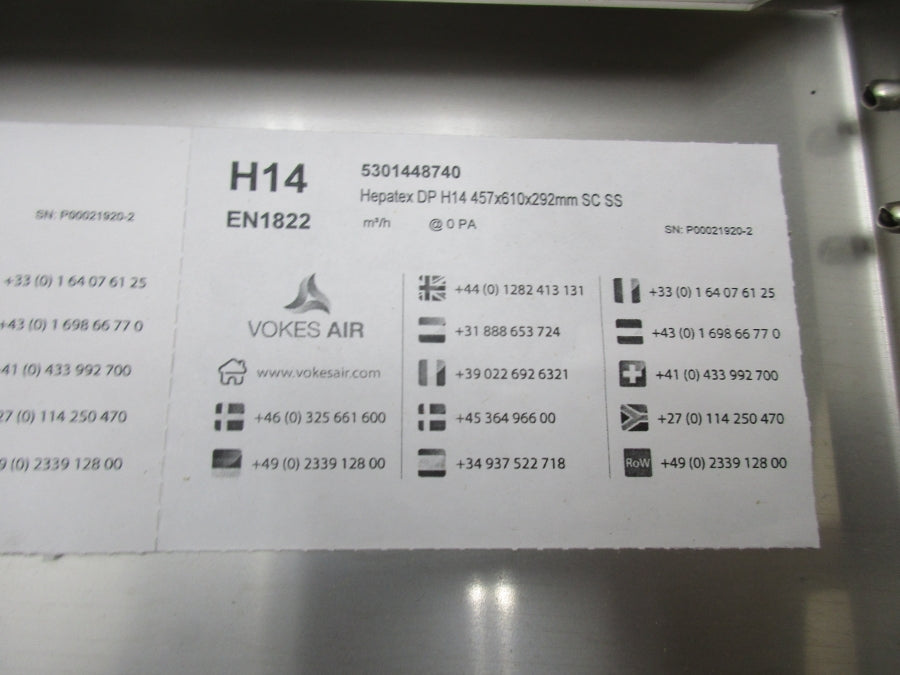 VOKES AIR 5301448740 NSMP