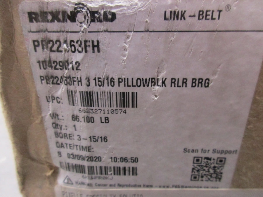 REXNORD PB22463FH 3-1516" NSFS