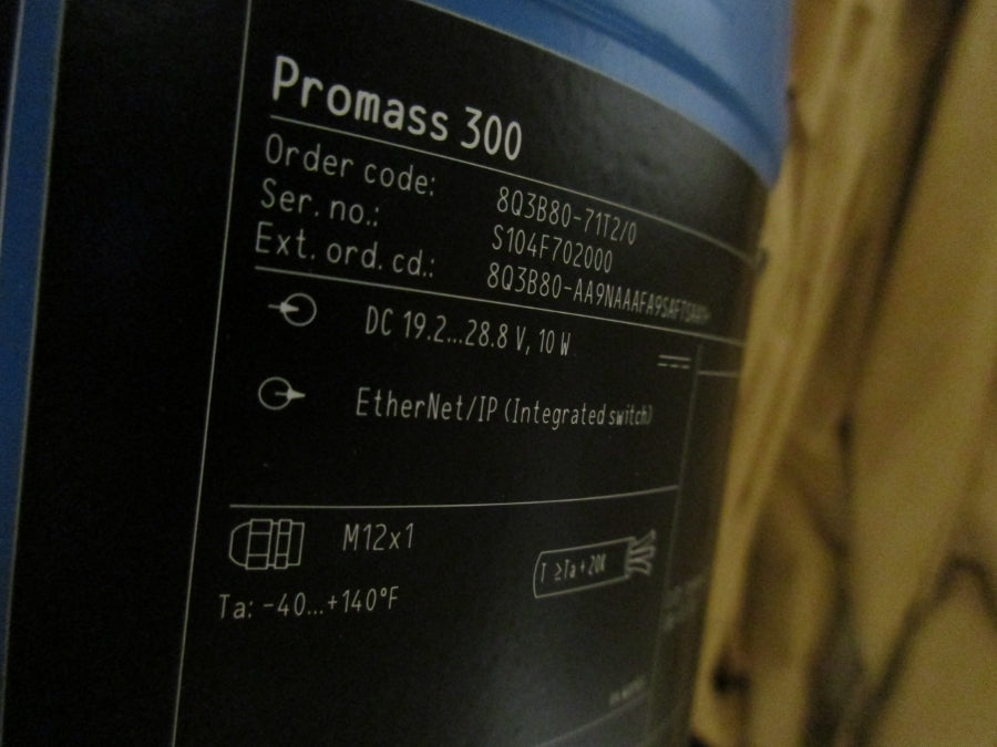 ENDRESS+HAUSER 8Q3B80-71T2/0 F/W 01.00.06 19.2-28.8V NSMP