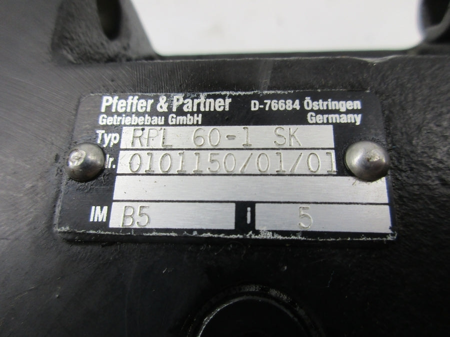 PFEFFER & PARTNER RPL60-1SK NSNP