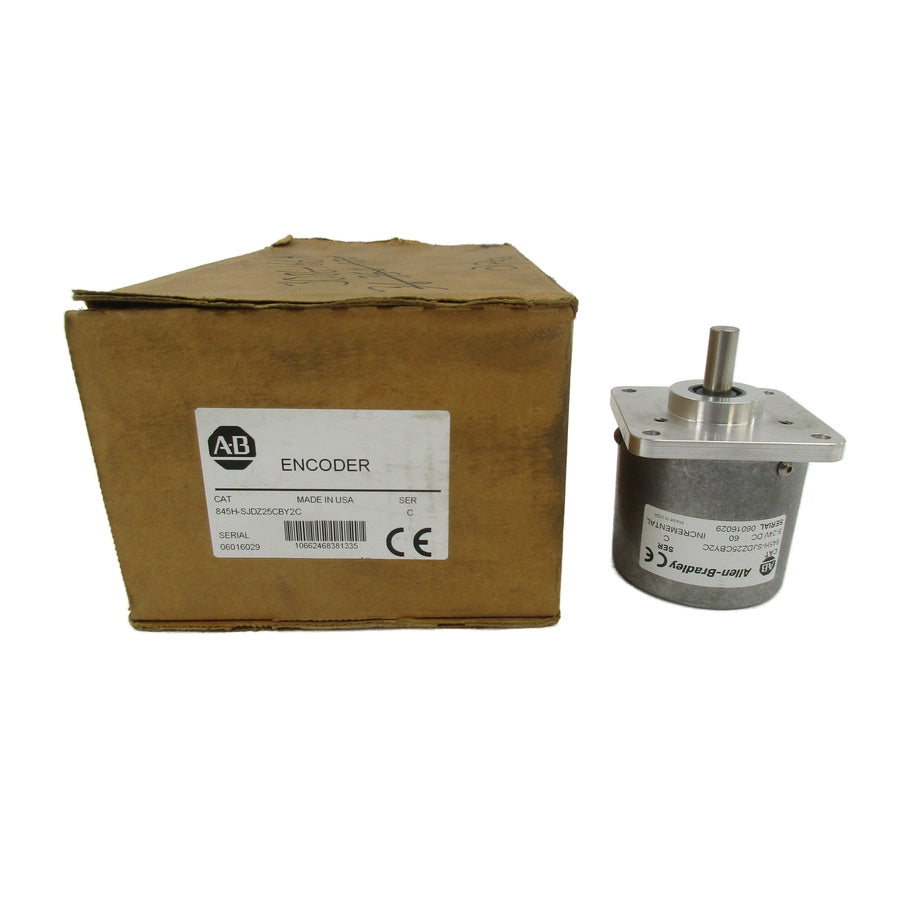 ALLEN BRADLEY 845H-SJDZ25CBY2C SER. C 8-24VDC NSMP