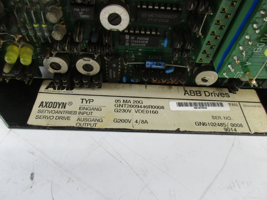 ABB GNT2009446R0008 200V 4/8A REMAN