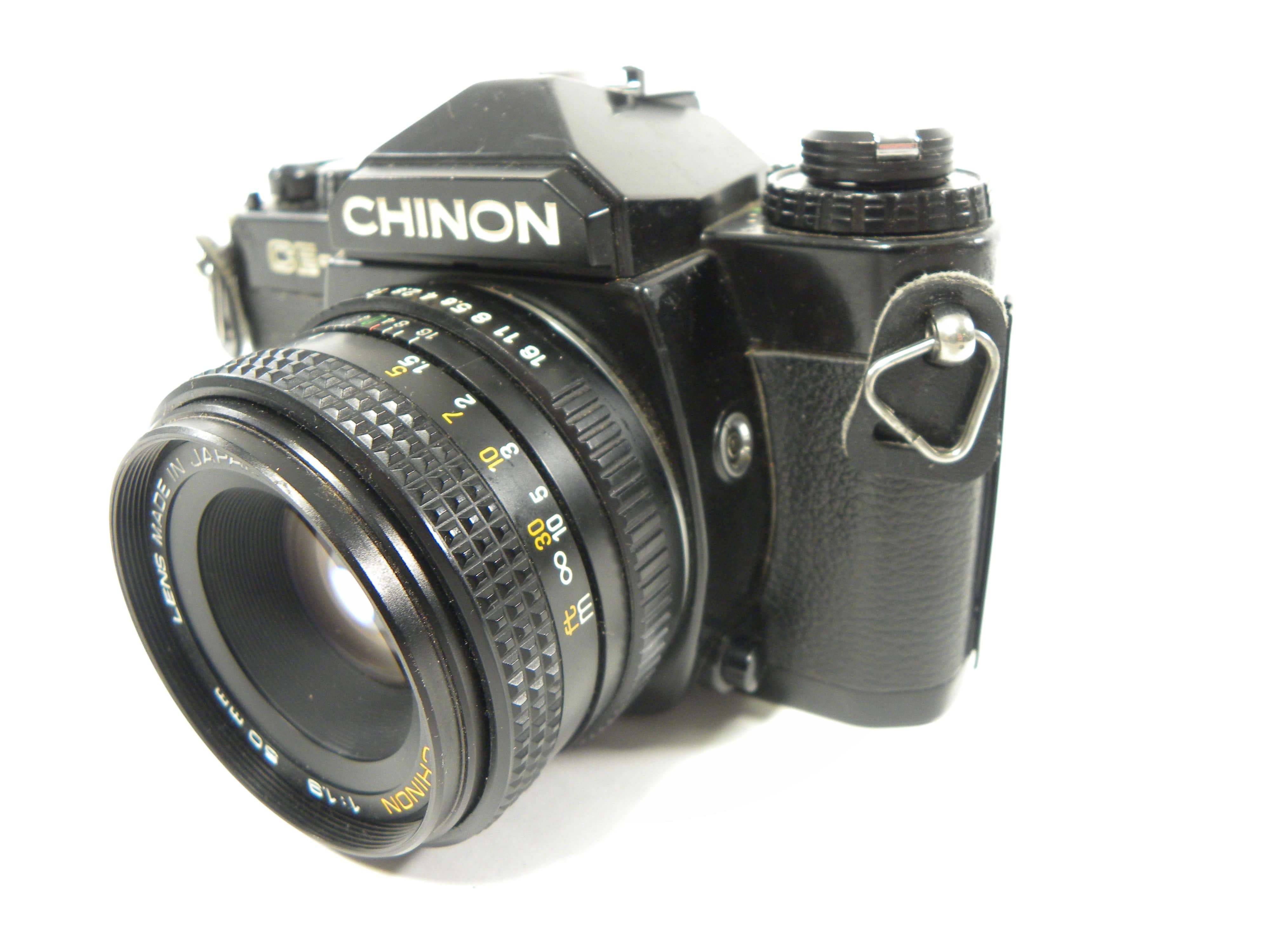 Chinon CE-4 35mm SLR w/Chinon Auto 50mm f1.9