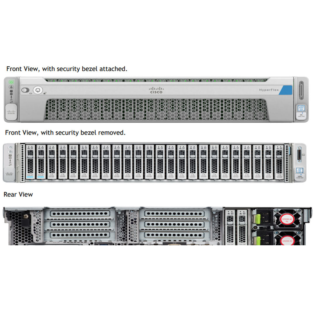 Cisco Hyperflex Edge HX240C M6 All-Flash 24SFF Chassis | HXAF-E-240C-M6SX