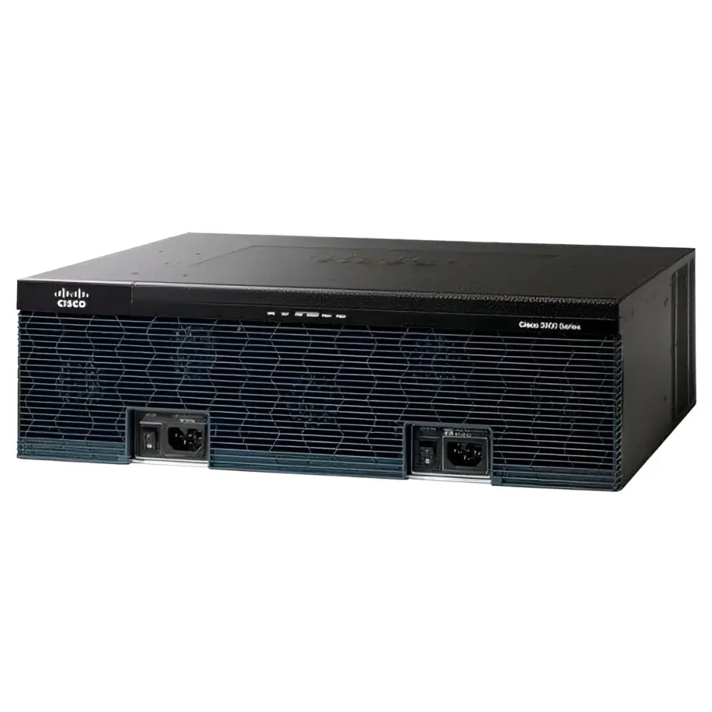 Cisco 3945 Voice Security Bundle C3945-VSEC/K9 ISR G2 Router PVDM3-64 - Refurbished
