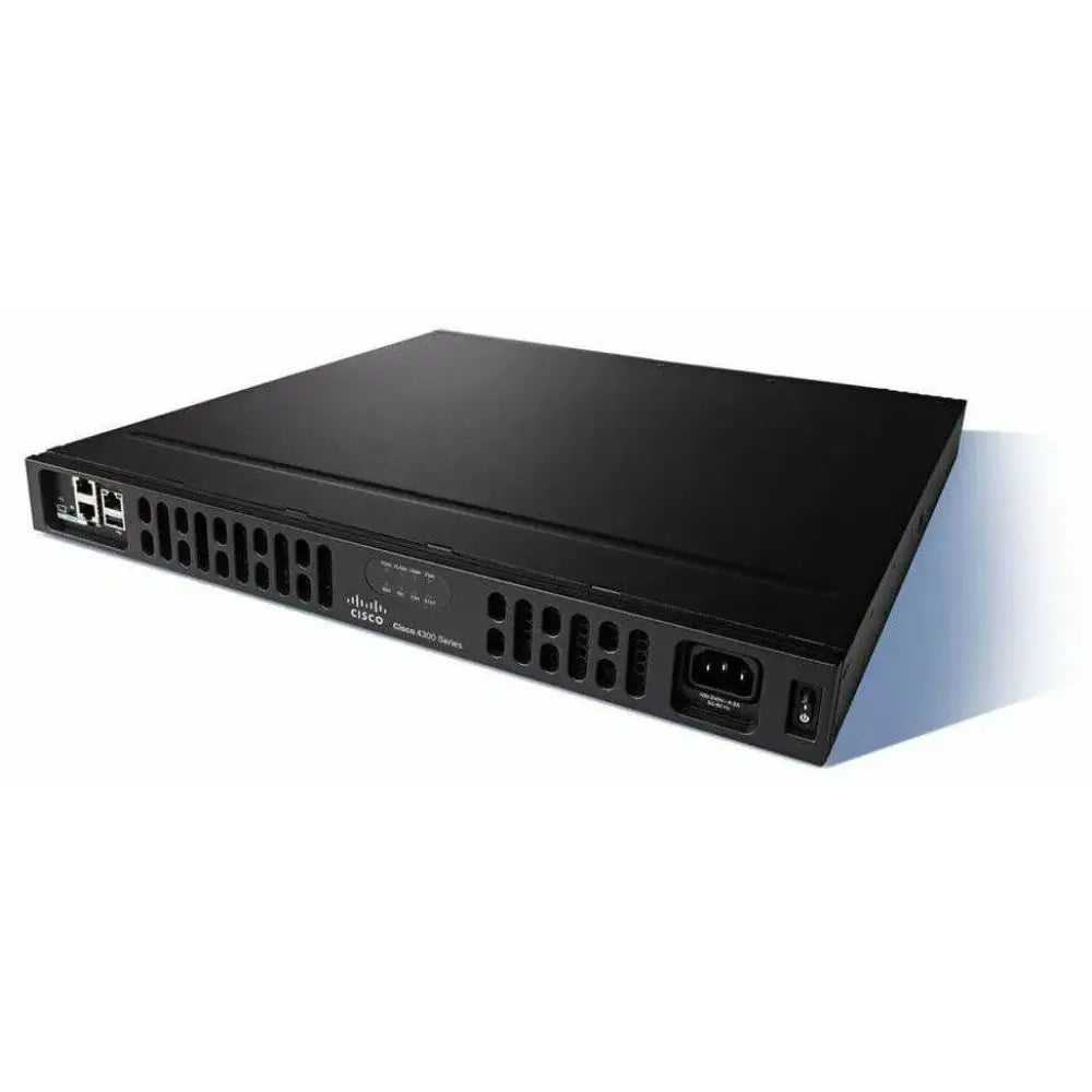 Cisco ISR4331/K9 Integrated Services Router | 3 GE, 2 NIM, 1 SM, 100-300 Mbps - Refurbished