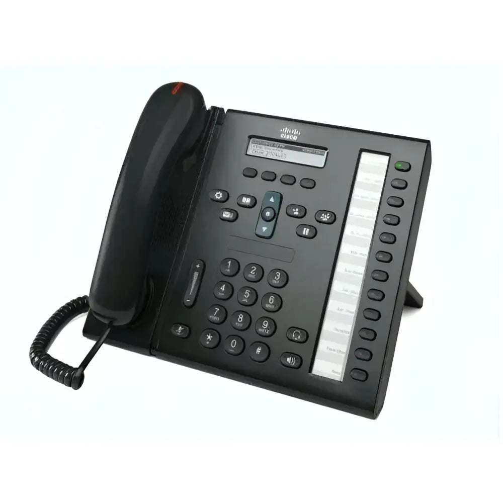 Cisco 6961 Unified IP Phone 12-Line PoE CP-6961-C-K9 - Refurbished
