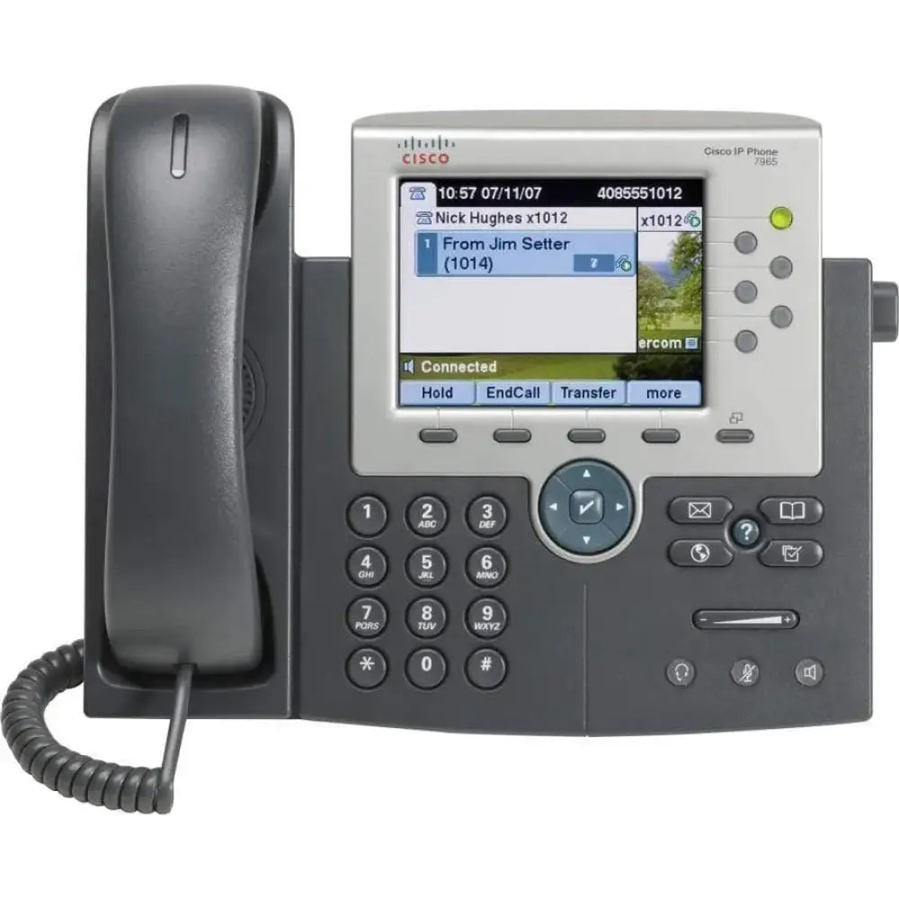 Cisco 7965G Unified IP Phone 6-Line Color Display CP-7965G - Refurbished