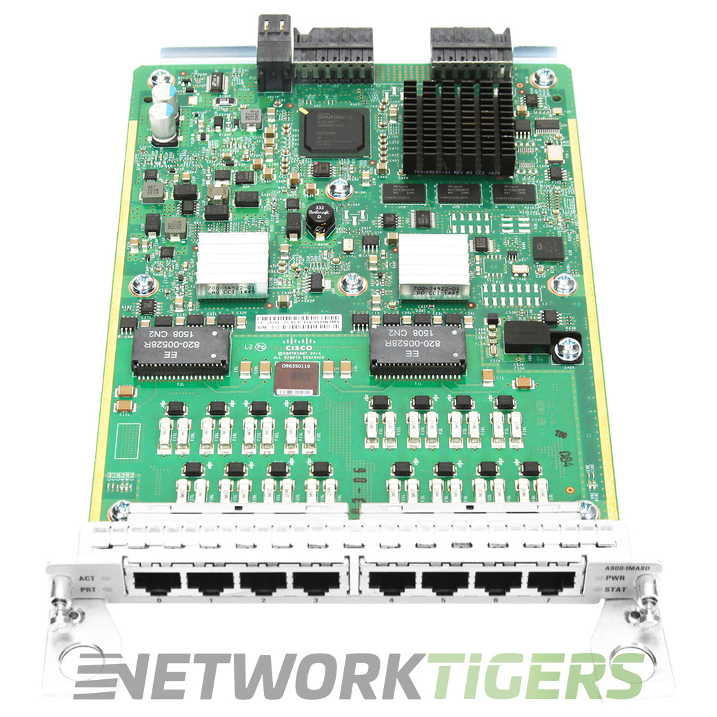 Cisco A900-IMA8D ASR 900 8x RJ48C T1/E1 Router Interface Card