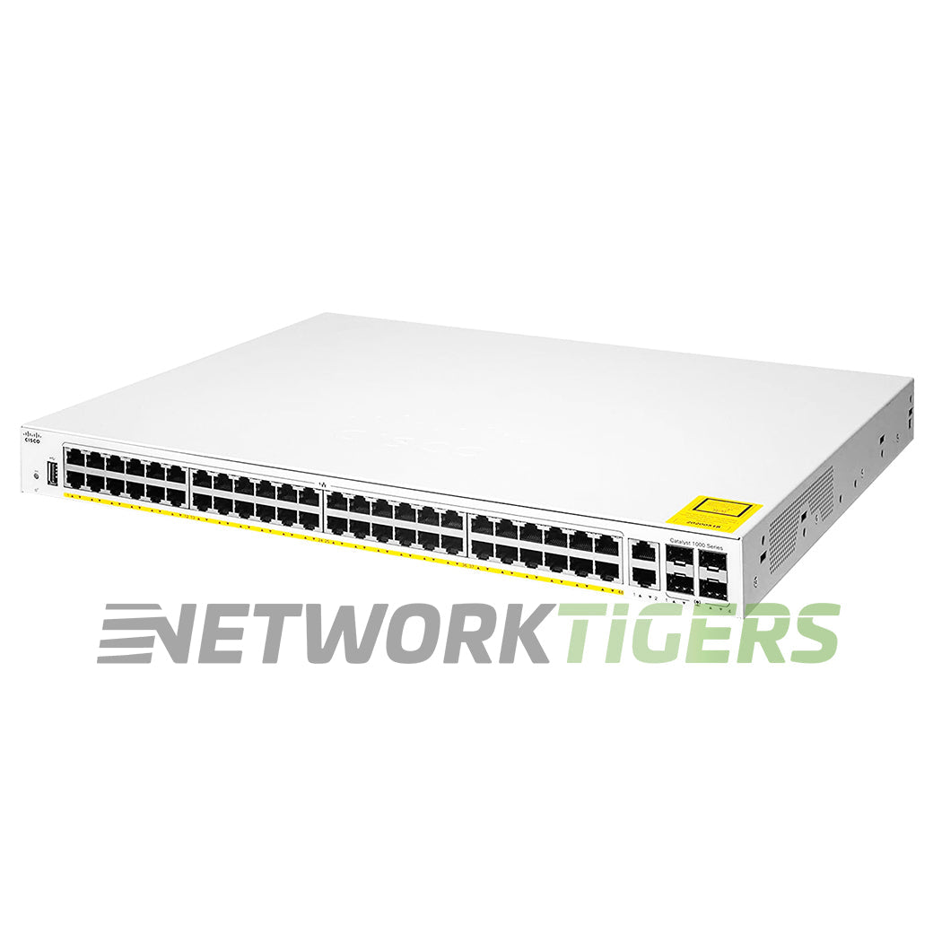 Cisco C1000-48FP-4G-L Catalyst 1000 48x 1GB PoE+ RJ45 4x 1GB SFP Switch