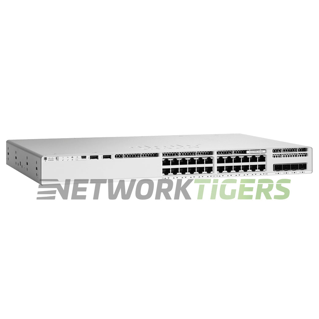 NEW Cisco C9200L-24T-4X-E 24x 1GB RJ45 4x 10GB SFP+ Switch