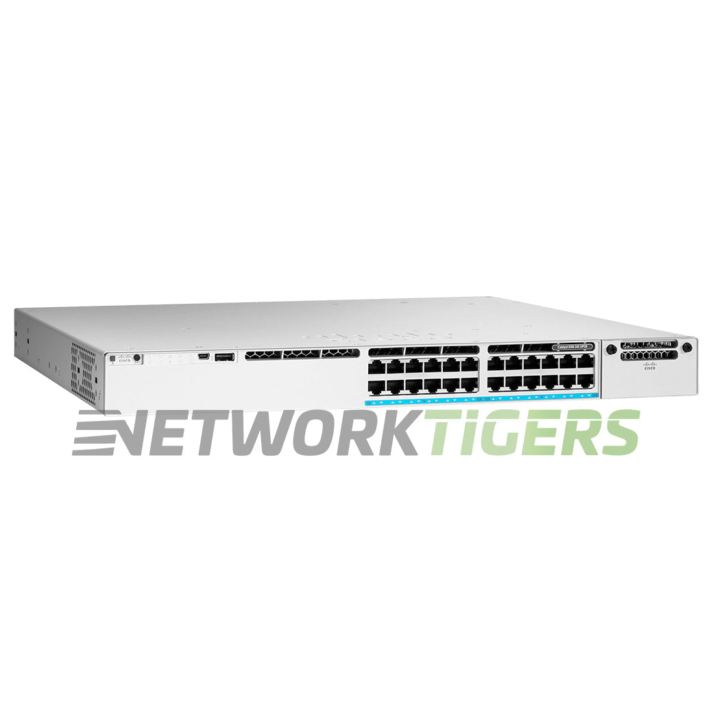 Cisco C9300-24UX-A Catalyst 9300 24x MultiGB UPoE RJ45 1x Mod Slot Switch