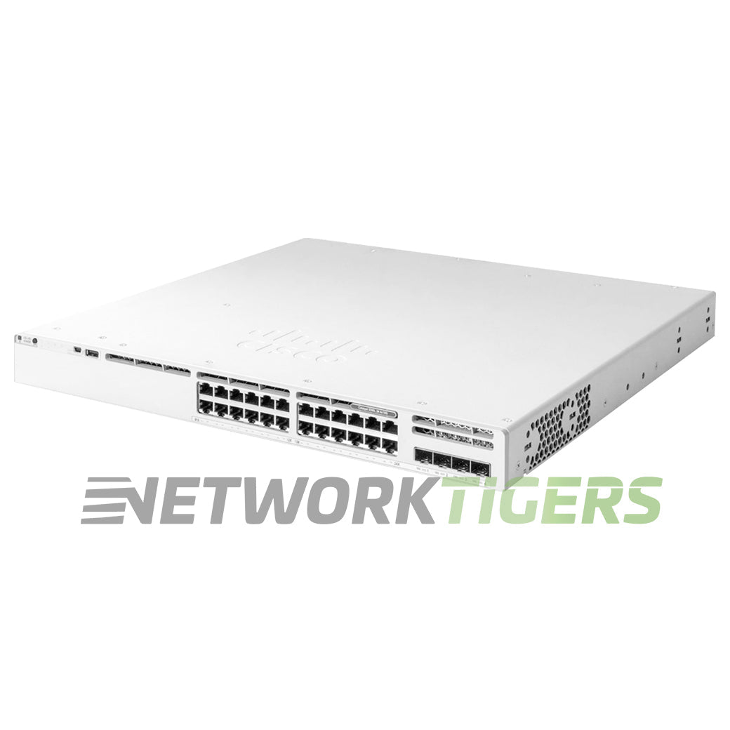 Cisco C9300L-24P-4G-E 24x 1GB PoE+ RJ45 4x 1GB SFP Switch