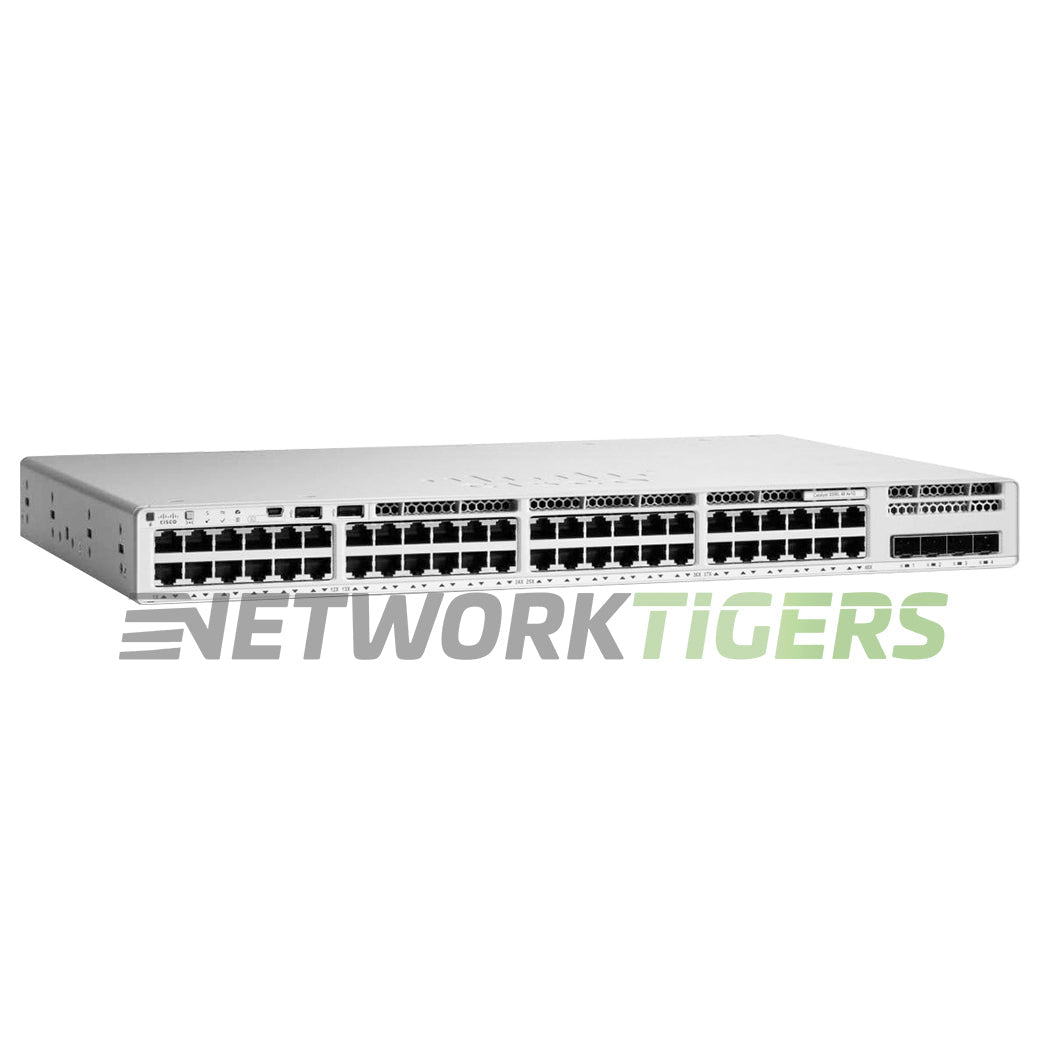 Cisco C9300L-48P-4X-A 48x 1GB PoE+ RJ45 4x 10GB SFP+ Switch