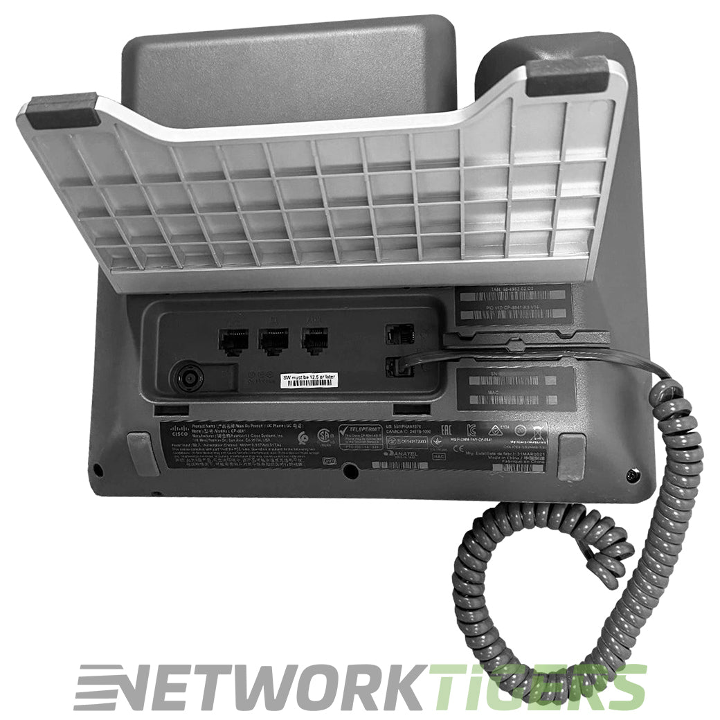 Cisco CP-8841-K9 8800 Series 8841 Color LCD Charcoal Phone