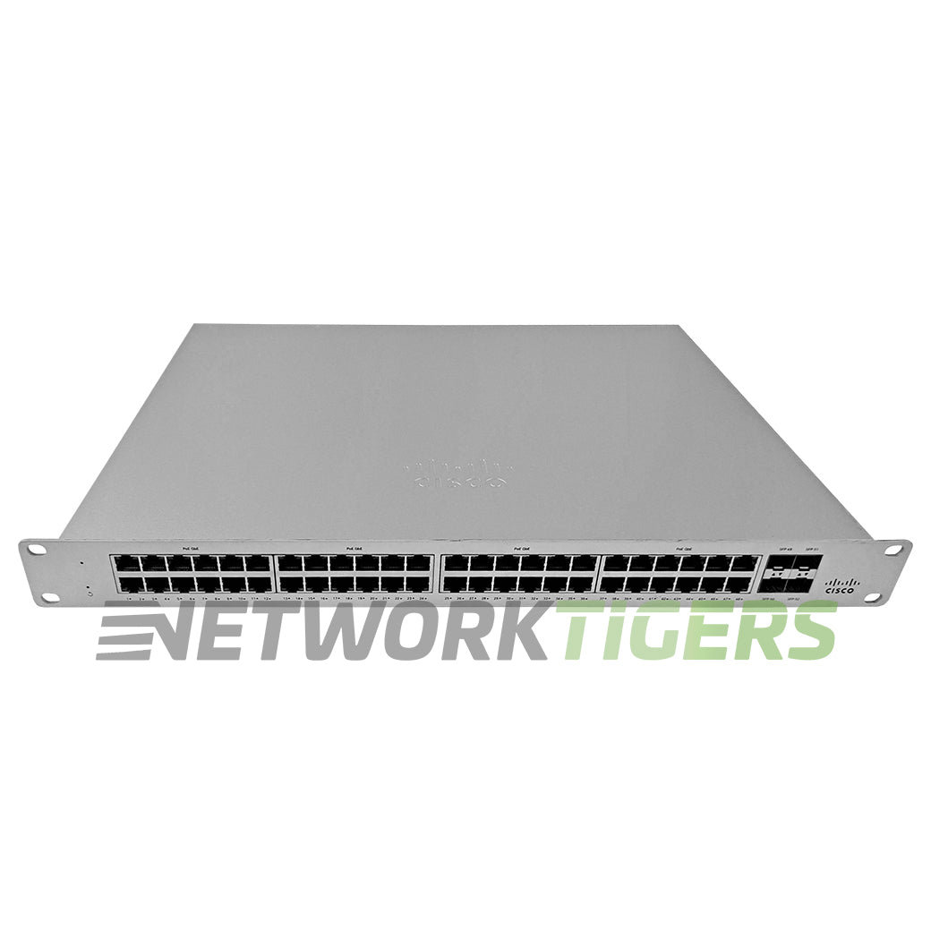 Cisco Meraki MS120-48LP-HW 48x 1GB PoE+ RJ45 4x 1GB SFP Unclaimed Switch