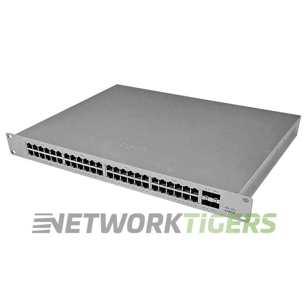 NEW Cisco MS125-48LP-HW Meraki 48x 1GB PoE+ RJ45 4x 10GB SFP+ UNCLAIMED Switch