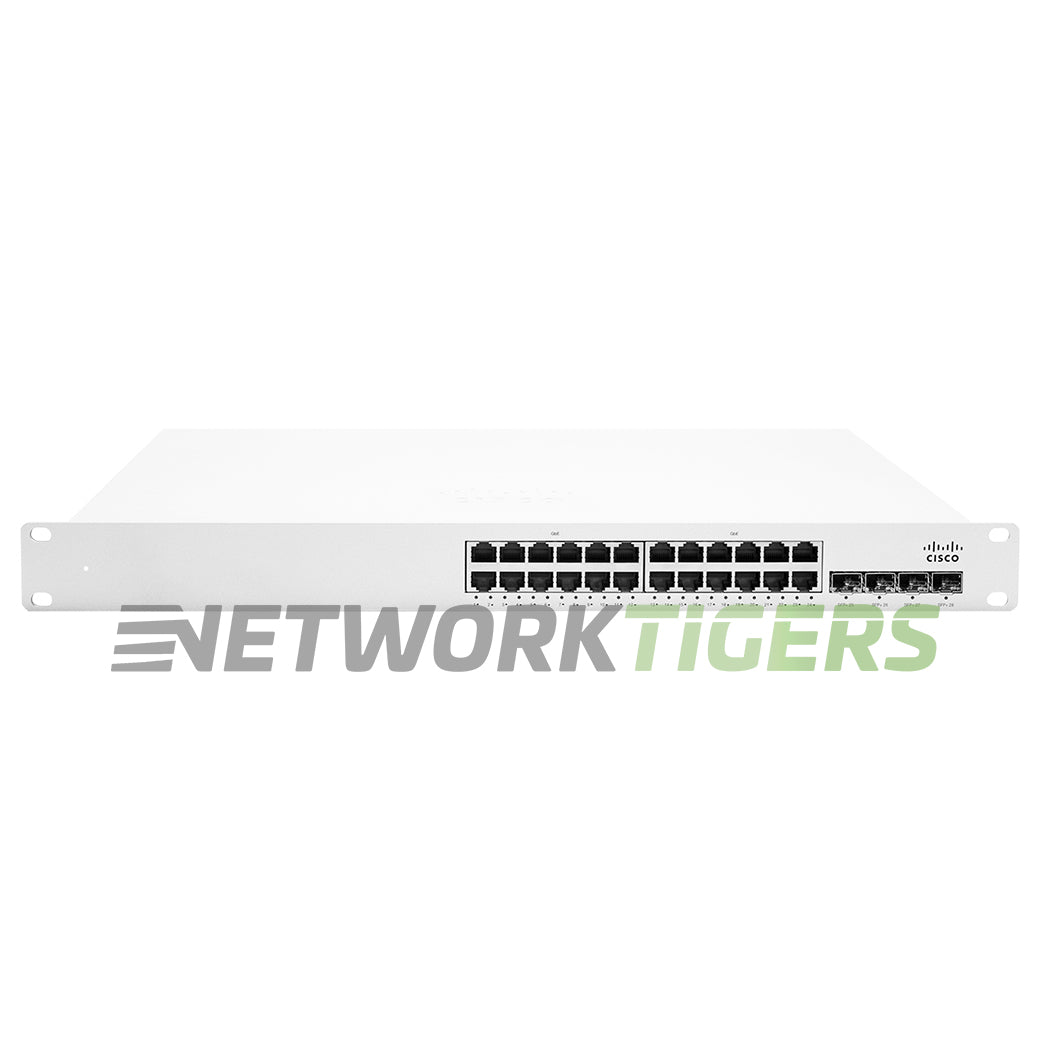 NEW Cisco Meraki MS350-24-HW 24x 1GB PoE RJ45 4x 10GB SFP+ Unclaimed Switch