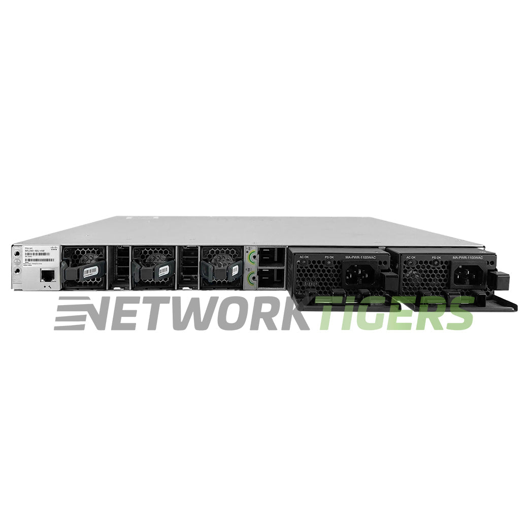Cisco Meraki MS390-48U-HW 48x 1GB UPoE RJ45 1x Exp Mod Slot Unclaimed Switch