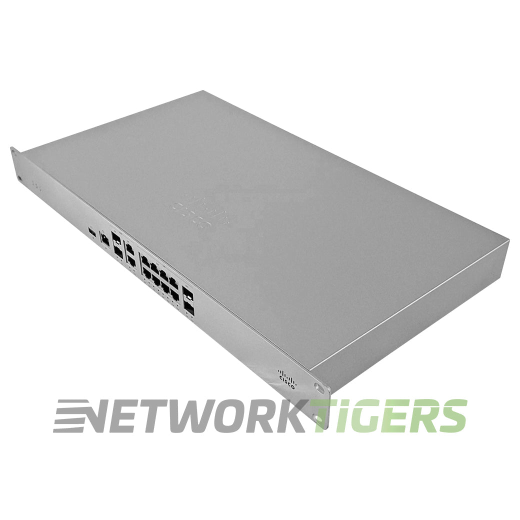 Cisco Meraki MX85-HW 1 Gbps 10x 1GB RJ45 (1x PoE) 4x 1GB SFP Unclaimed Firewall