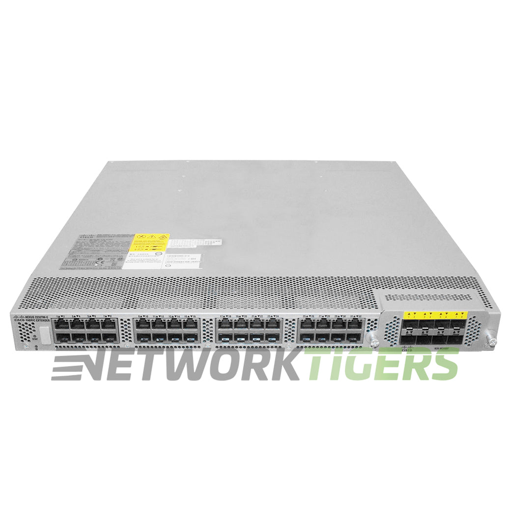 NEW Cisco N2K-C2232TM-E-10GE 32x 10GB Copper 8x 10GB SFP B-F Air Fabric Extender
