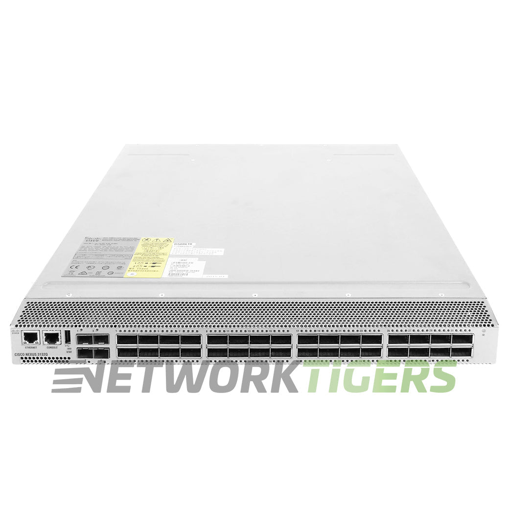 Cisco N3K-C3132Q-40GE 32x 40GB QSFP+ Front-to-Back Airflow Switch