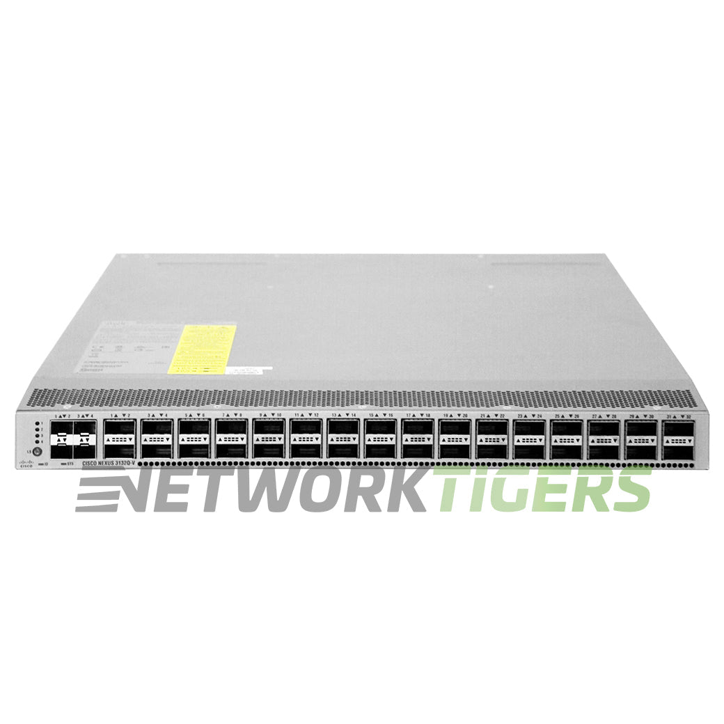 NEW Cisco N3K-C3132Q-V 32x 40GB QSFP+ Back-to-Front Airflow Switch