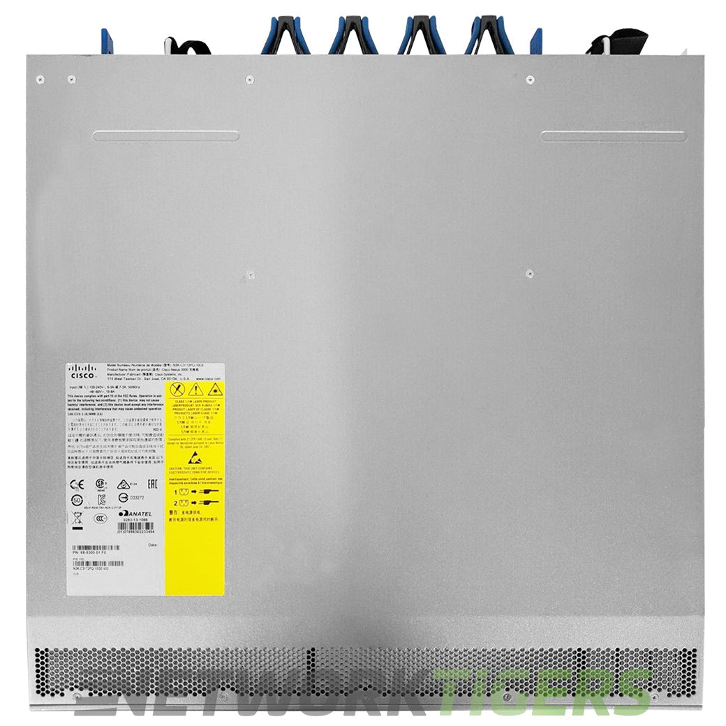 NEW Cisco N3K-C3172PQ-10GE 48x 10GB SFP+ 6x 40GB QSFP+ Back-to-Front Air Switch