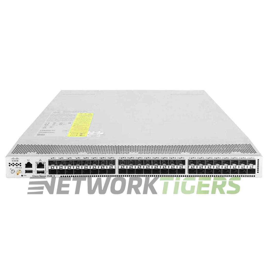 Cisco N3K-C3524P-10G 48x 10GB SFP+ (24x Active) Back-to-Front Airflow Switch