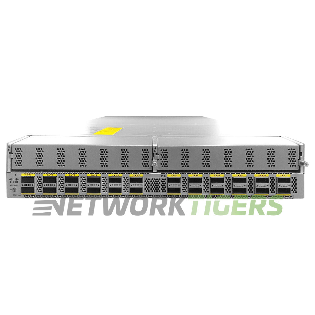 Cisco N5K-C5648Q 24x 40GB QSFP+ 2x GEM Slot Front-to-Back Air Switch Chassis