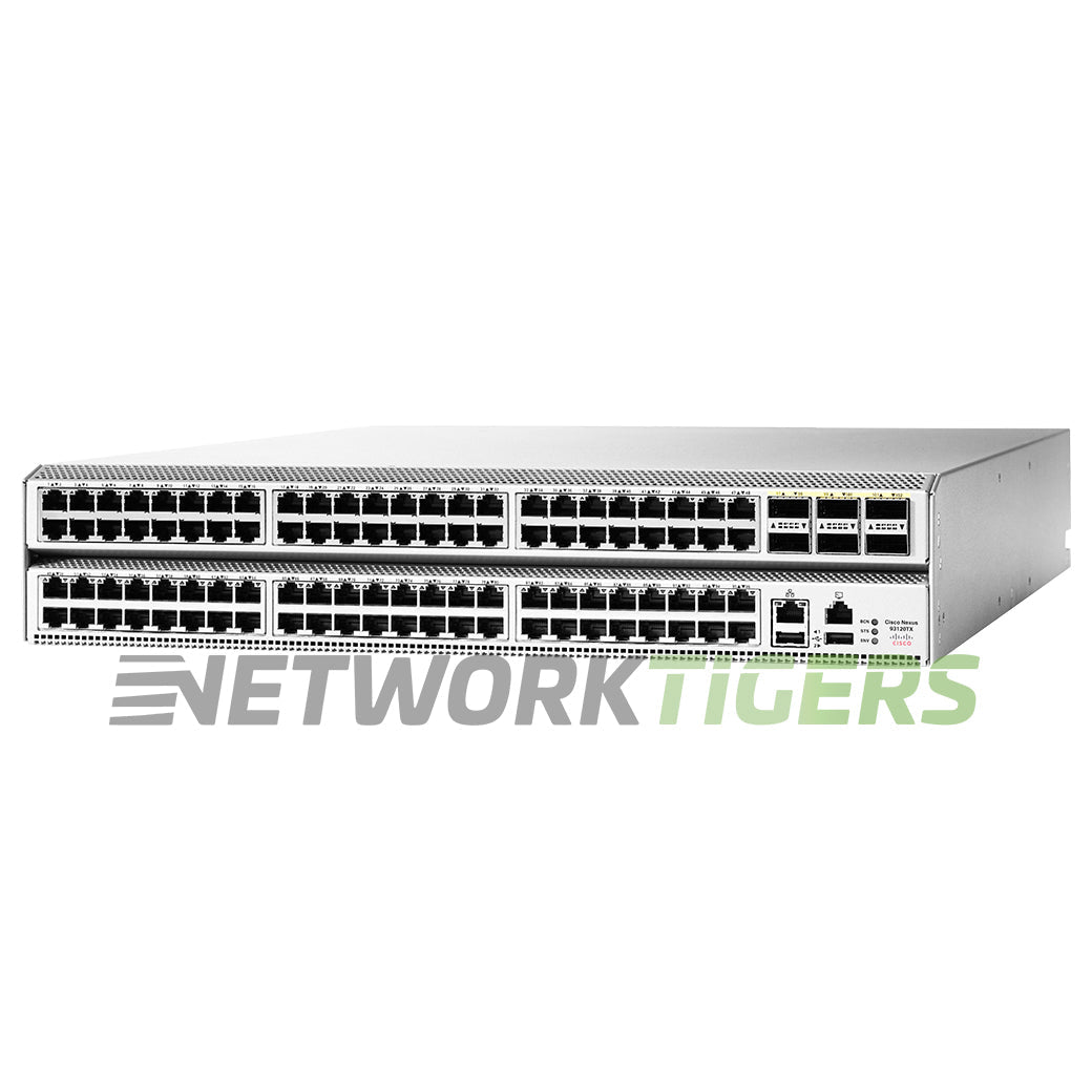 NEW Cisco N9K-C93120TX 96x 10GB Copper 6x 40GB QSFP+ Back-to-Front Air Switch