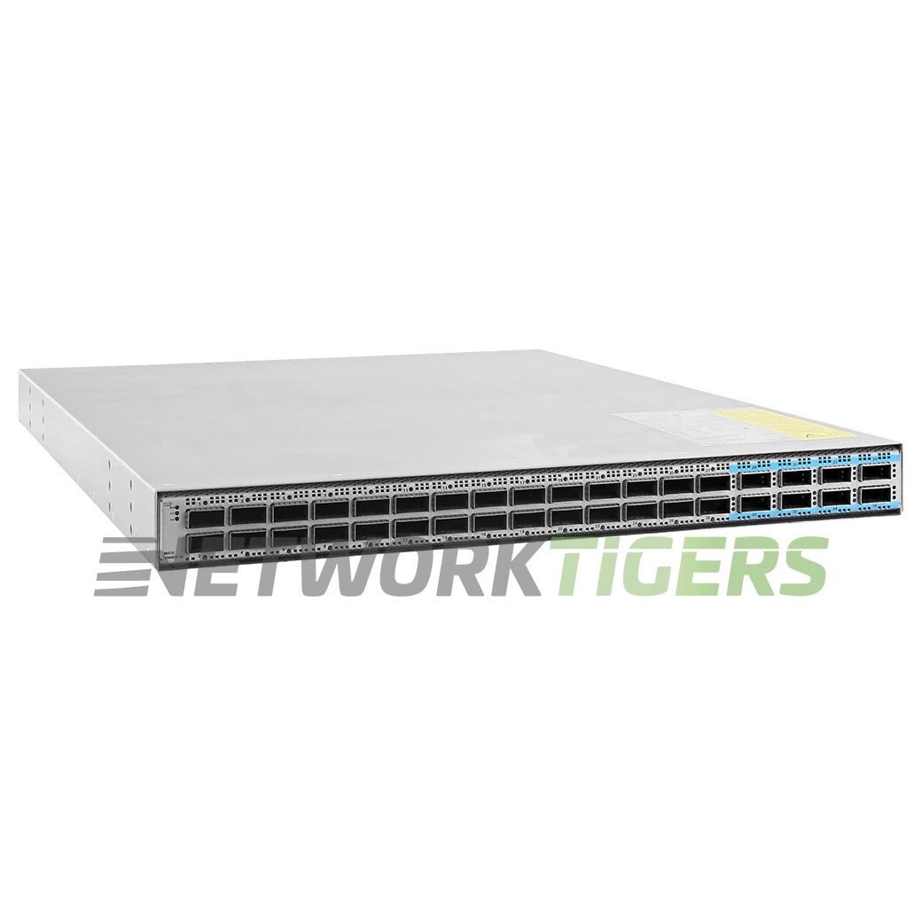 Cisco N9K-C93600CD-GX 28x 100GB QSFP28 8x 400GB QSFP-DD F-B Airflow Switch