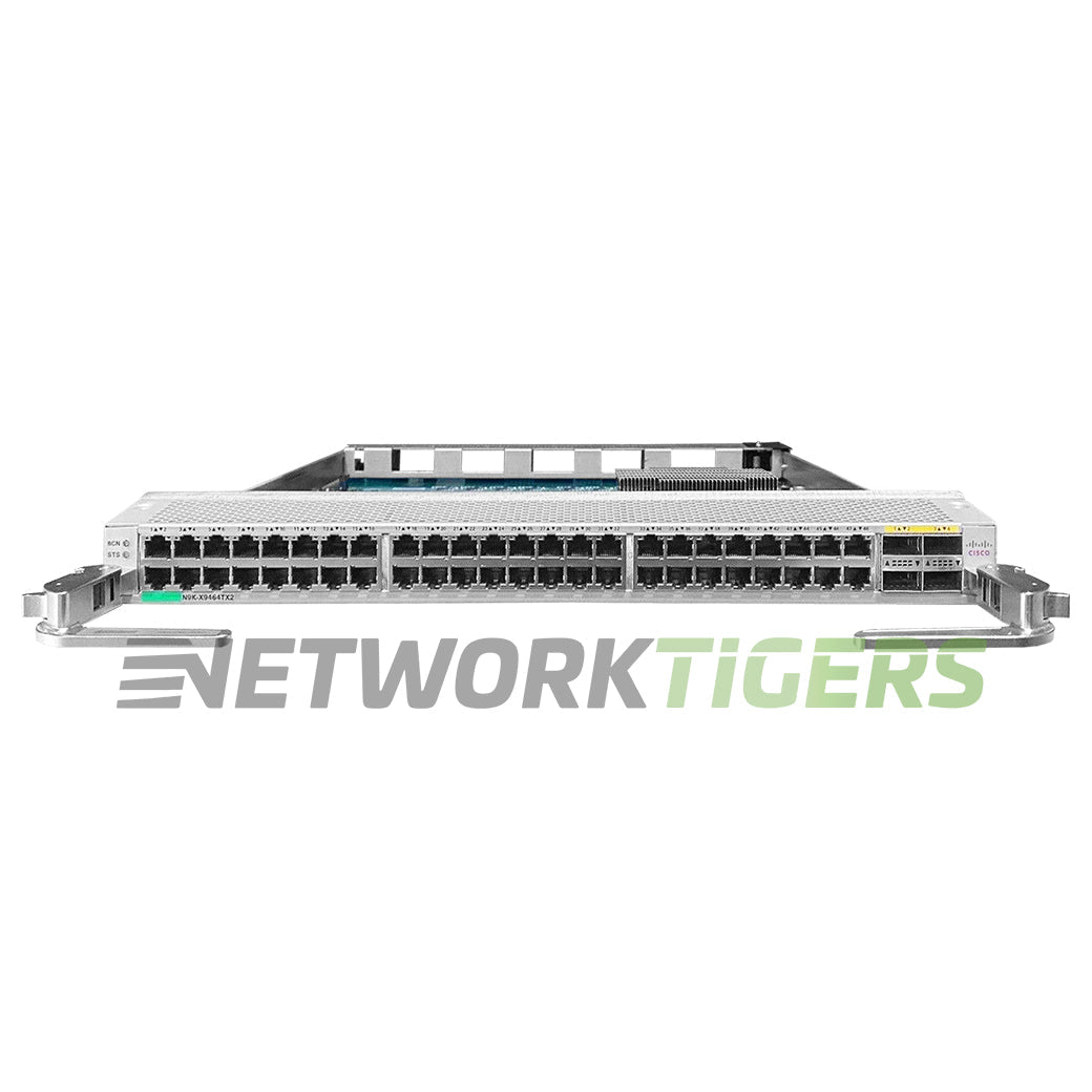NEW Cisco N9K-X9464TX2 48x 10GB Copper 4x 40GB QSFP+ Switch Line Card