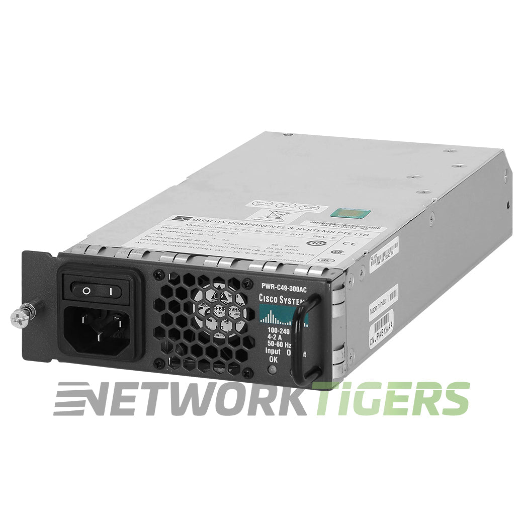 Cisco PWR-C49-300AC Catalyst 4900 Series 300W AC Switch Power Supply