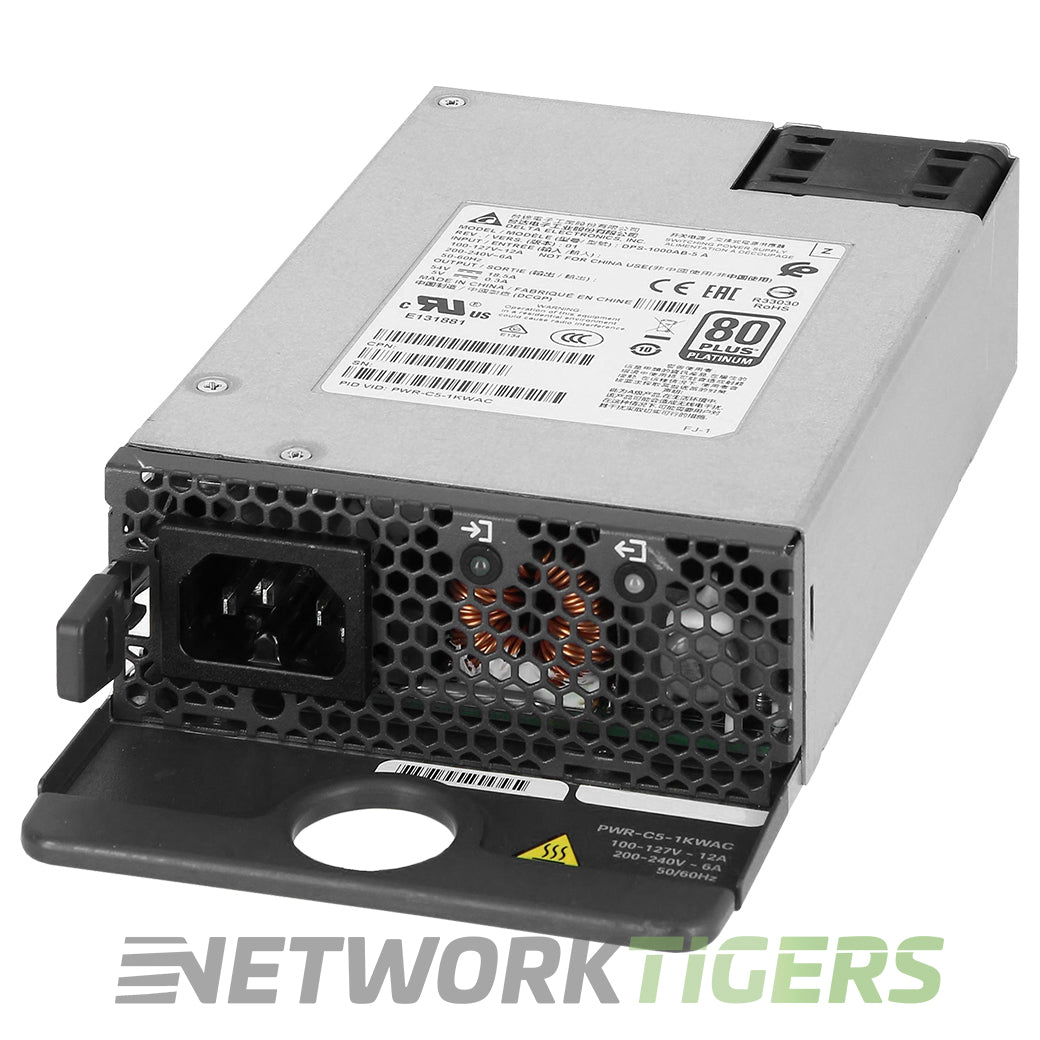 Cisco PWR-C5-1KWAC Catalyst 9200 Series 1000W AC Switch Power Supply