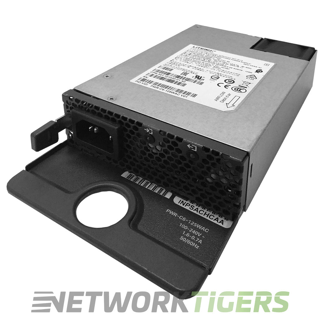 Cisco PWR-C6-125WAC Catalyst 9200 125W AC Config 6 Switch Power Supply
