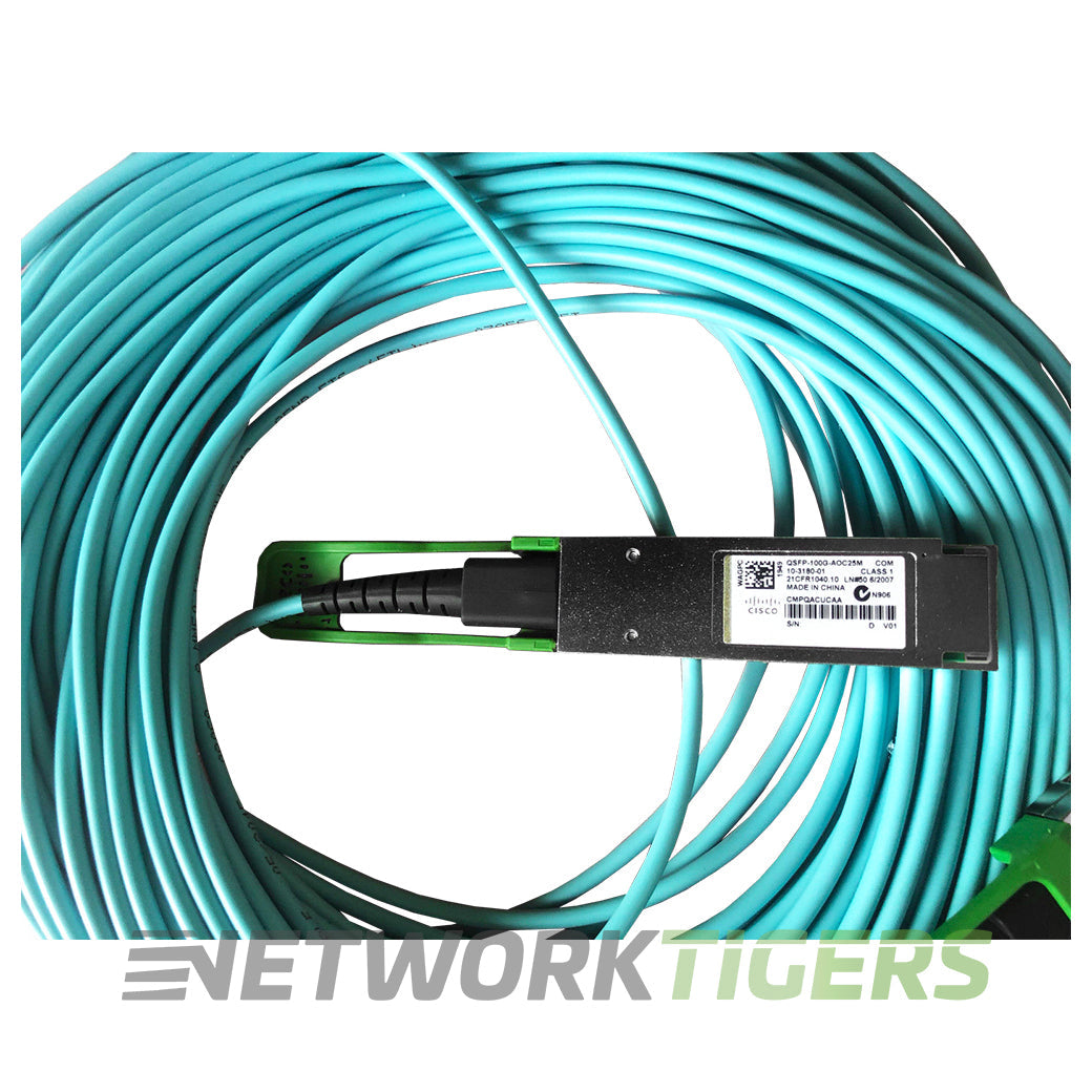 NEW Cisco QSFP-100G-AOC30M 30m 100GB QSFP28 Active Optical Cable