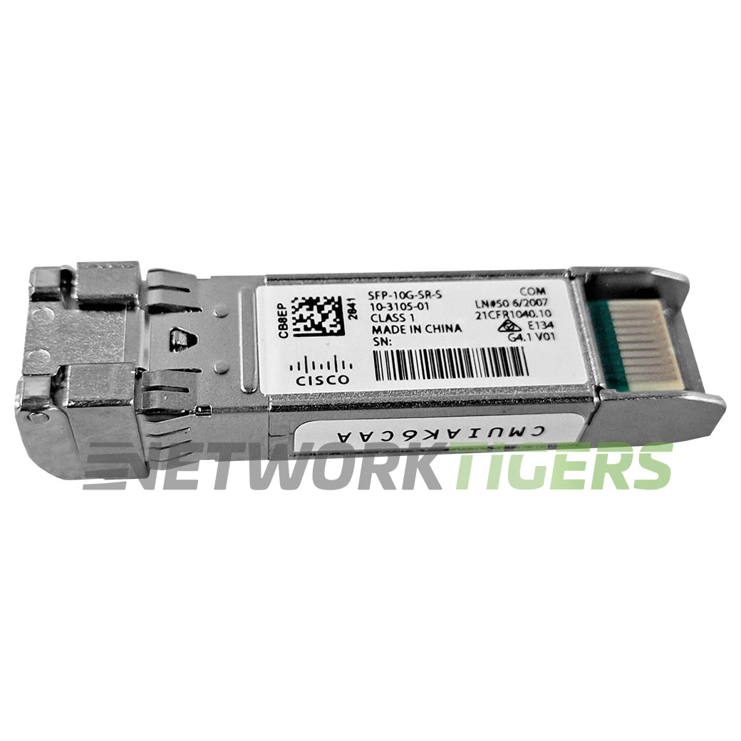 Cisco SFP-10G-SR-S 10GB BASE-SR 850nm Short Reach MMF SFP+ Transceiver