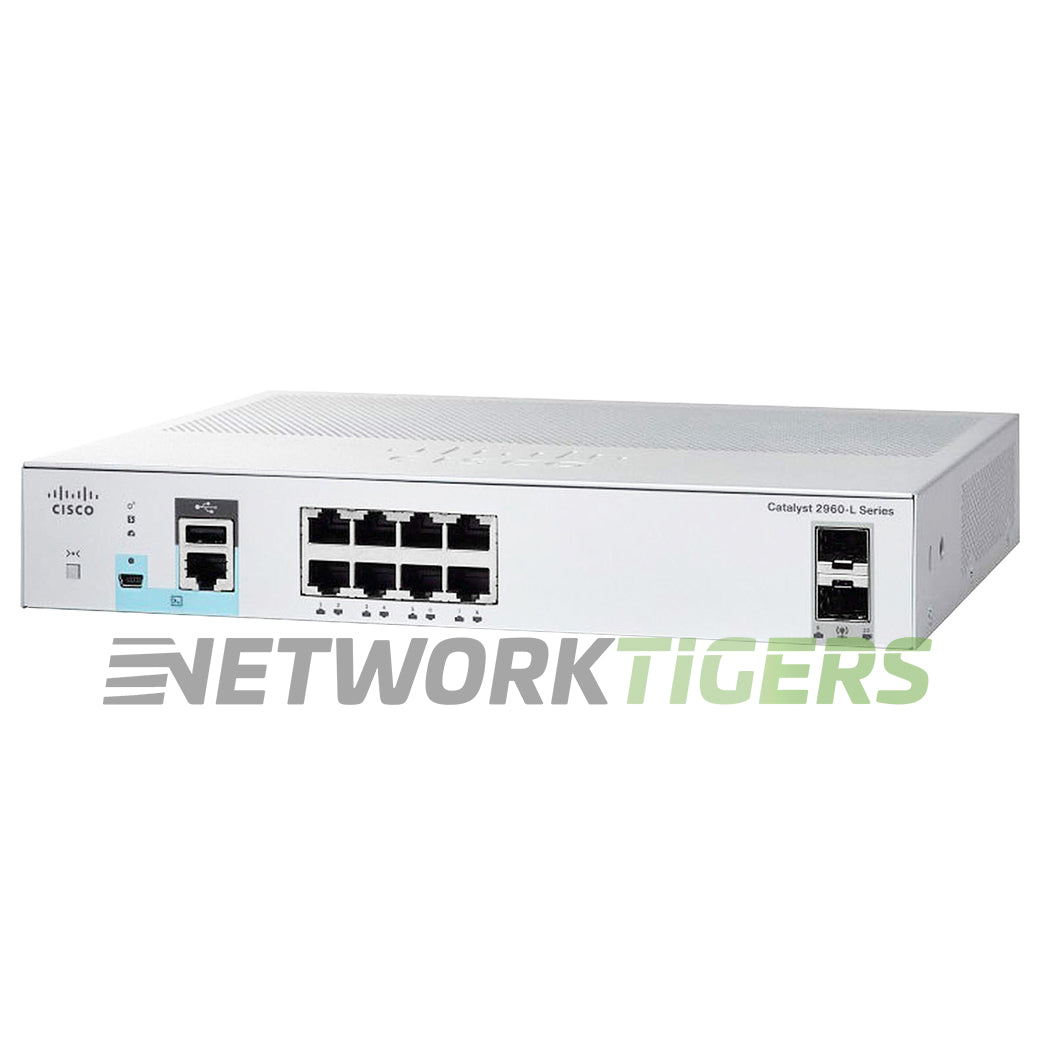 NEW Cisco WS-C2960L-SM-16PS 16x 1GB PoE+ RJ45 2x 1GB SFP Switch