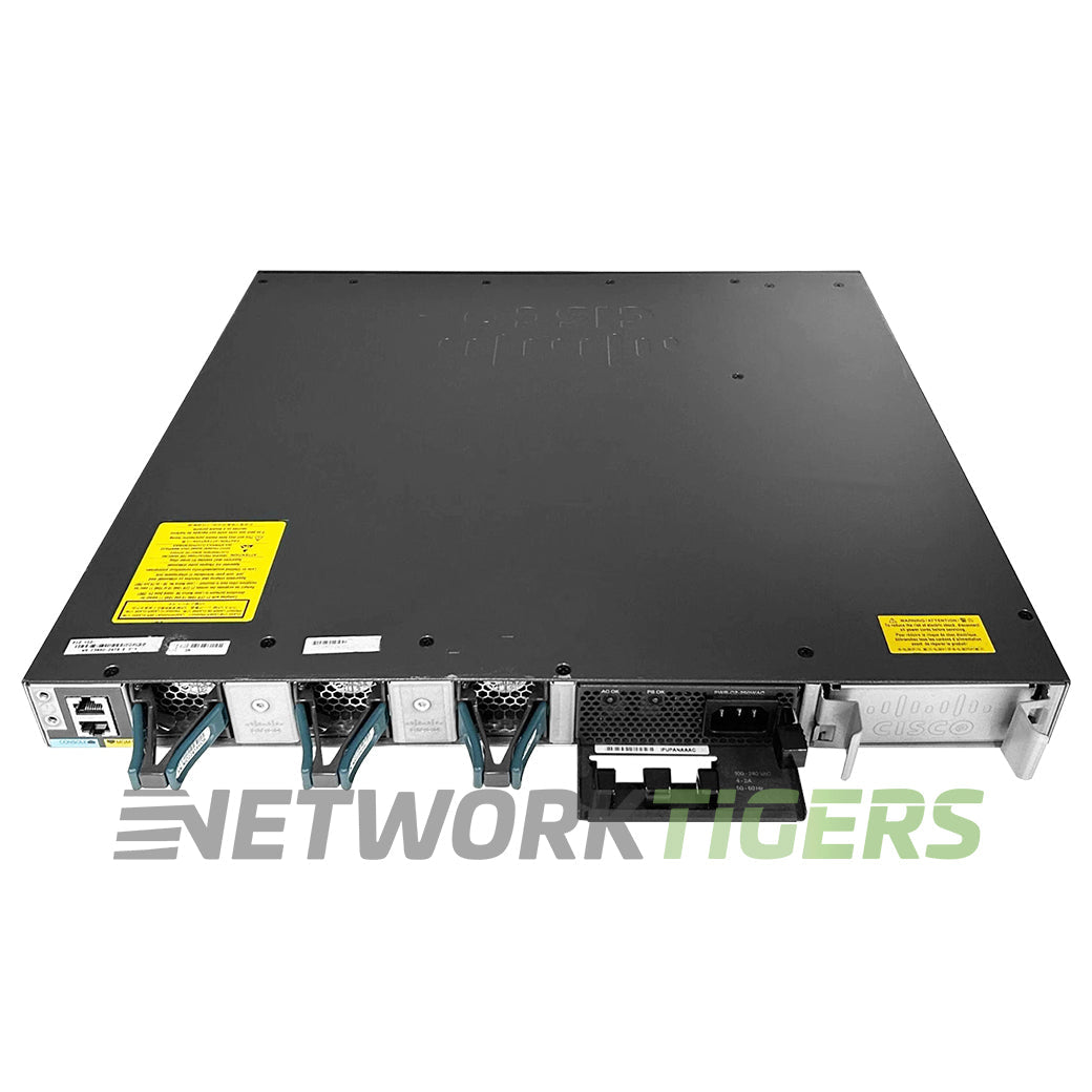Cisco WS-C3650-48TQ-L 48x 1GB RJ45 4x 10GB SFP+ Switch