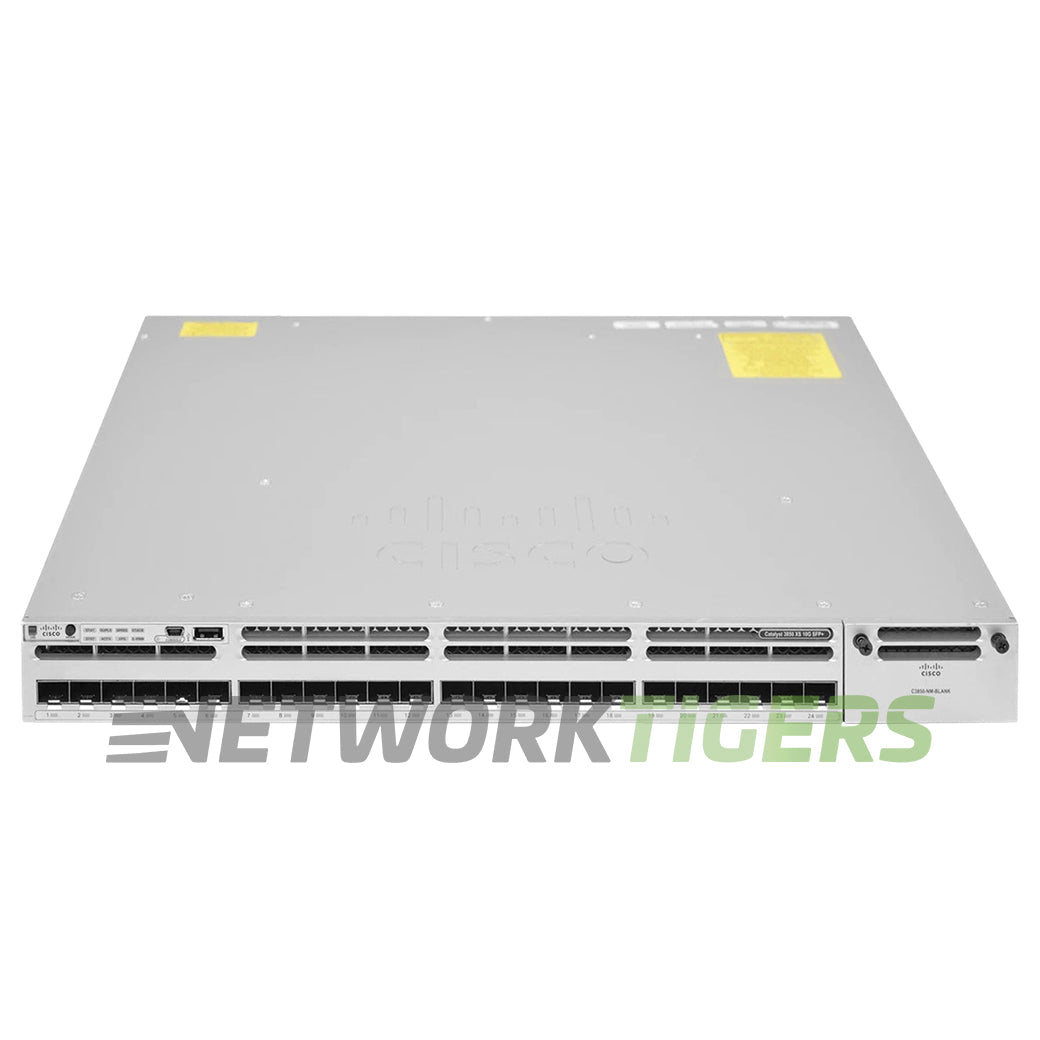 Cisco WS-C3850-32XS-S Catalyst 3850 32x 10GB SFP+ Switch w/ 8x 10GB SFP+ Module