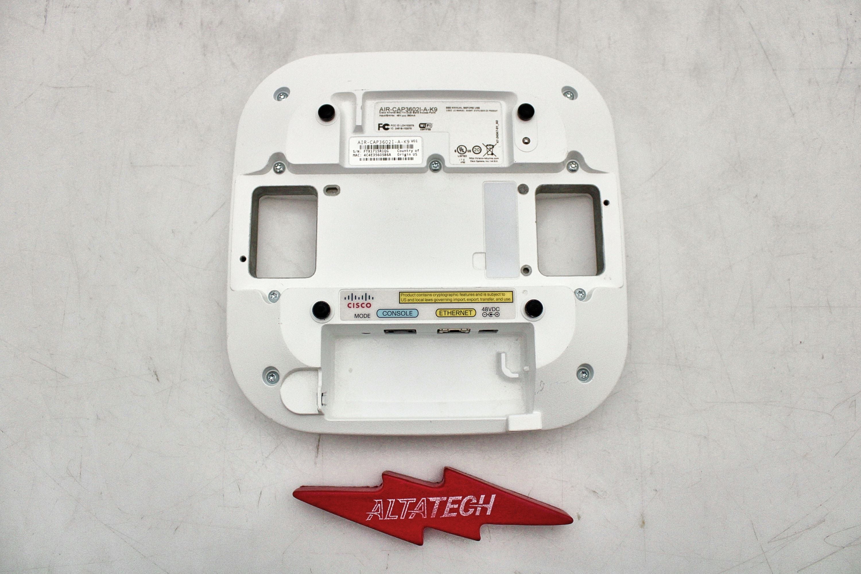 Cisco AIR-CAP3602I-A-K9_x10 Lot of 10 Aironet 3602I Wireless Access Po