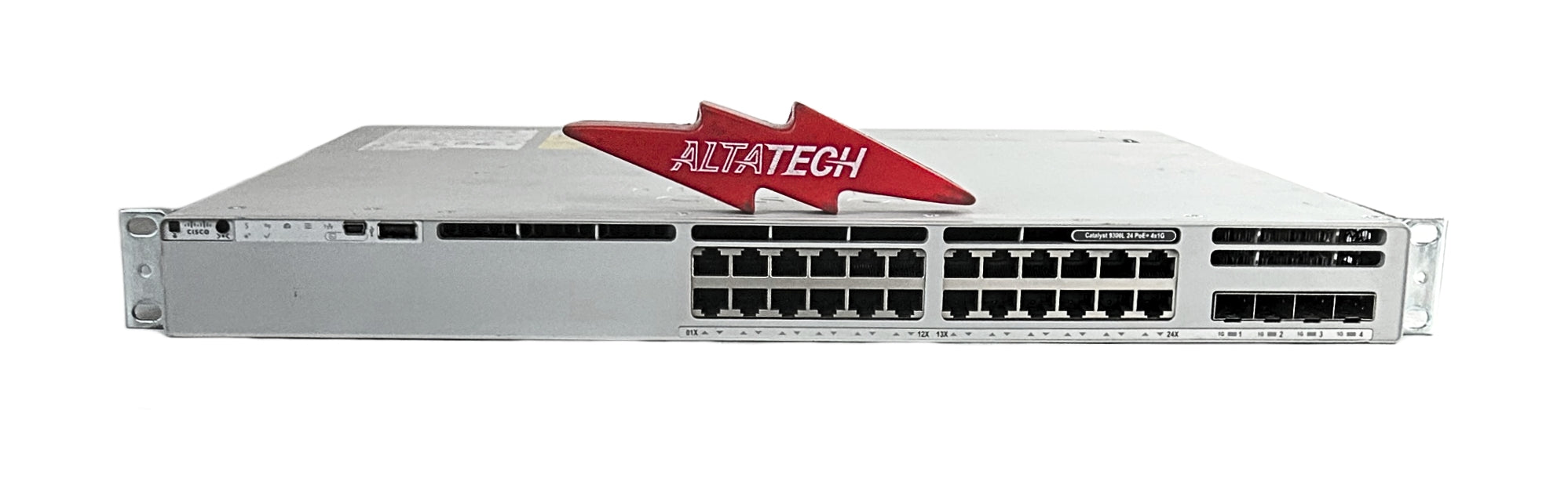 Cisco C9300L-24P-4G-A 24-Ports PoE+ 4x1G Fixed Uplinks Managed Etherne