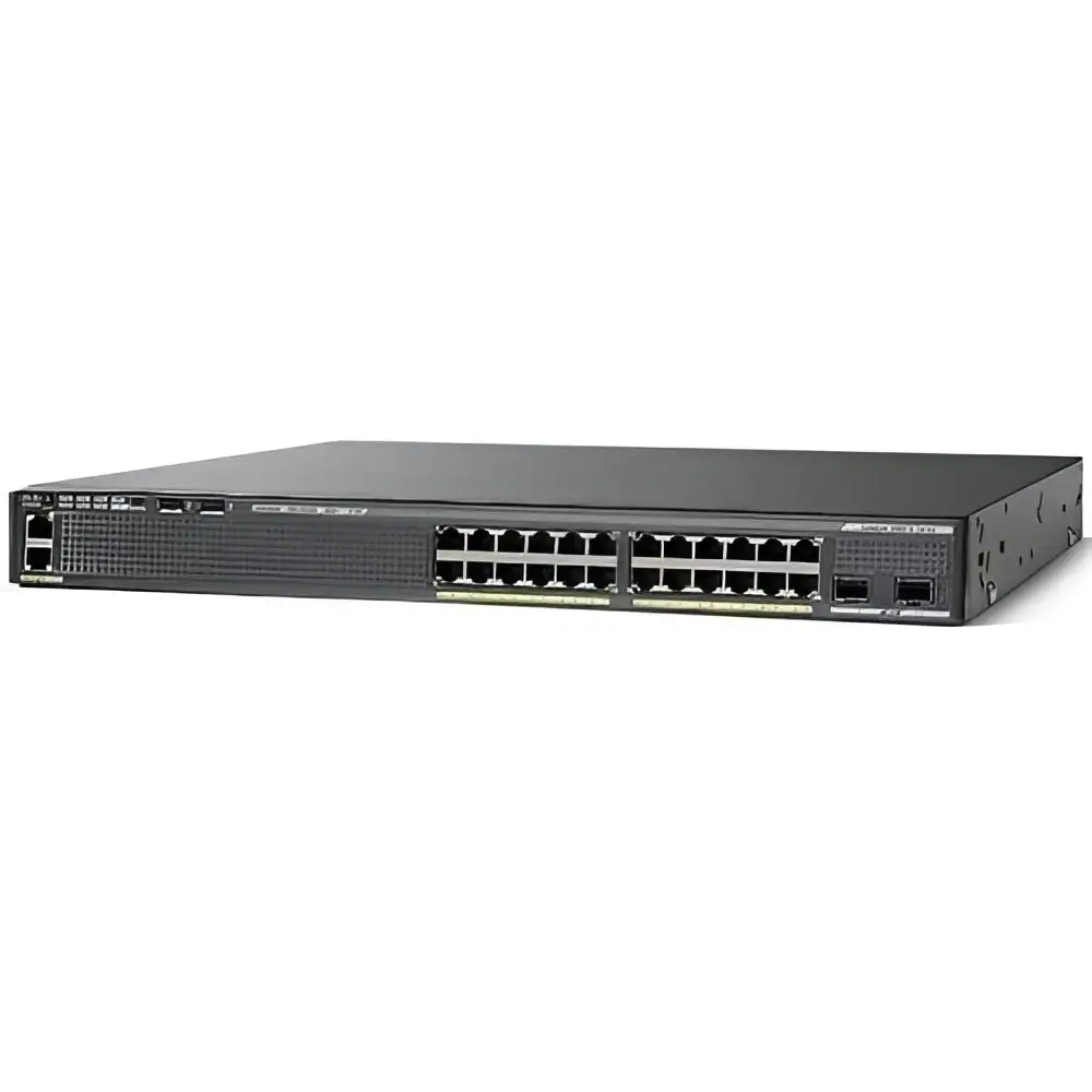 Cisco Catalyst 2960XR 24-Port PoE+ Switch WS-C2960XR-24PS-I 370W 4x SFP IP Lite - Refurbished