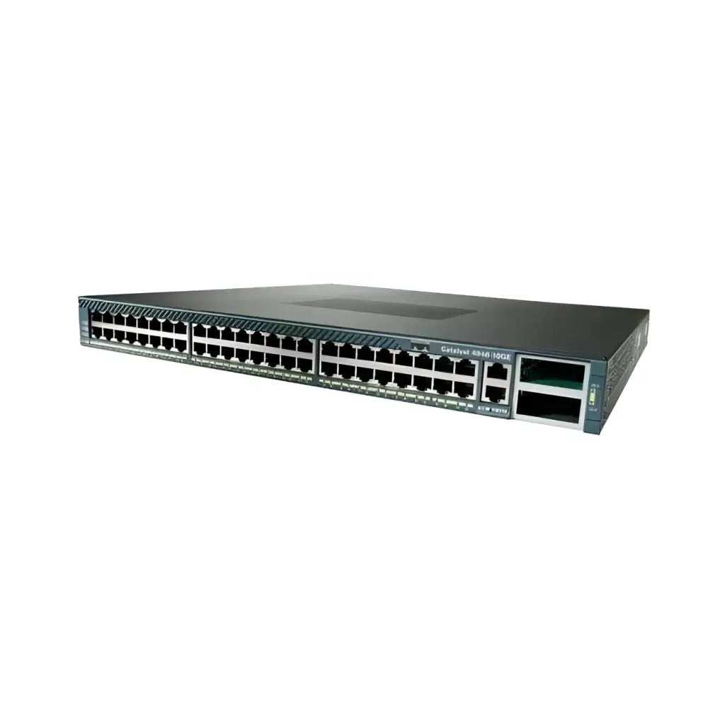 Cisco WS-C4948-10GE-E Catalyst 4948 48-Port Gigabit + 2x 10GE Managed Switch - Refurbished