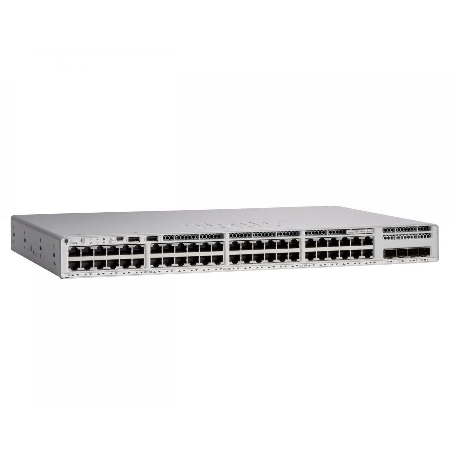 C9300-48S-E - Cisco Catalyst 9300 switch, 48-port 1GE SFP, modular uplinks, Network Essentials