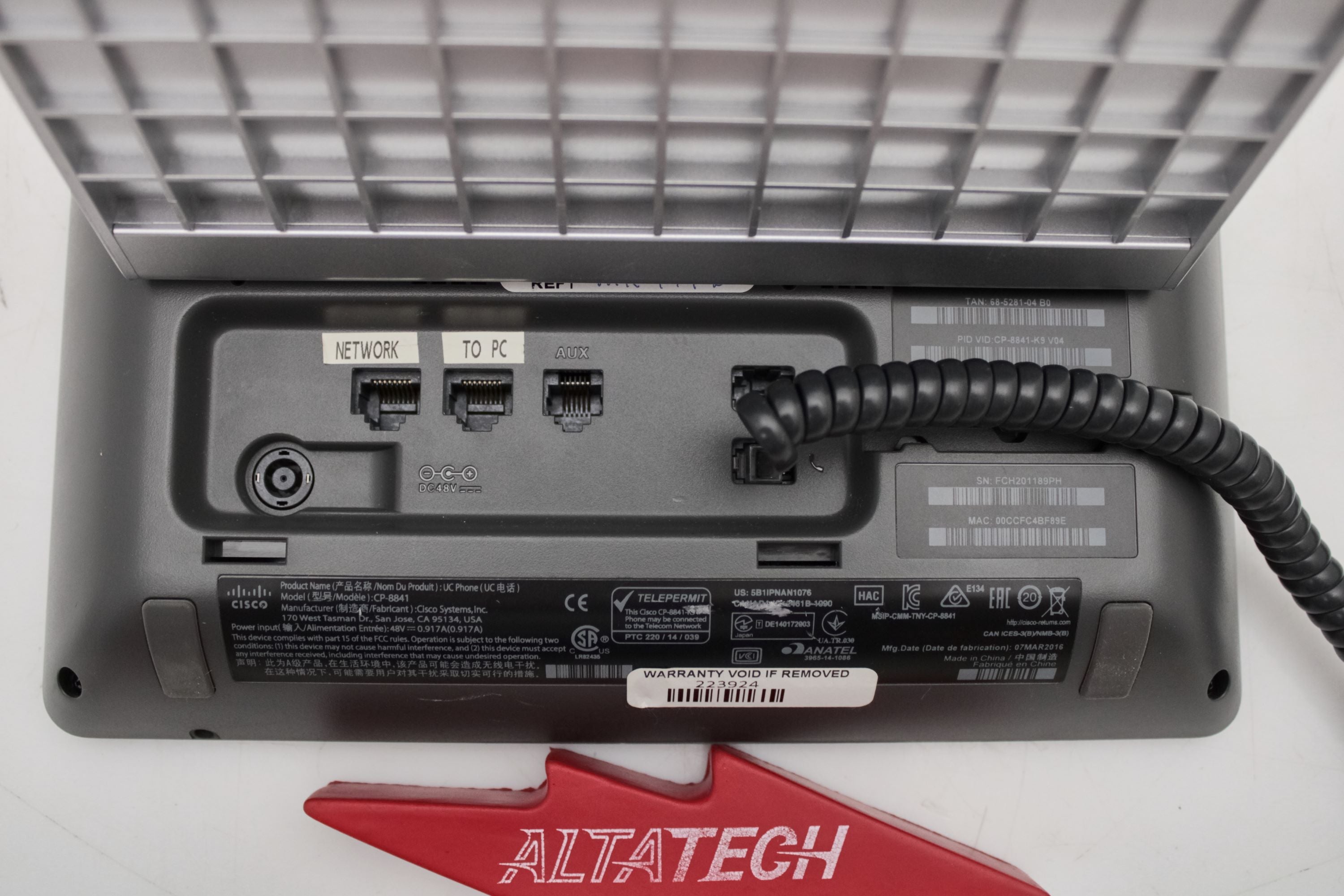 Cisco CP-8841-K9 CISCO IP PHONE 8841 - VOIP PHONE