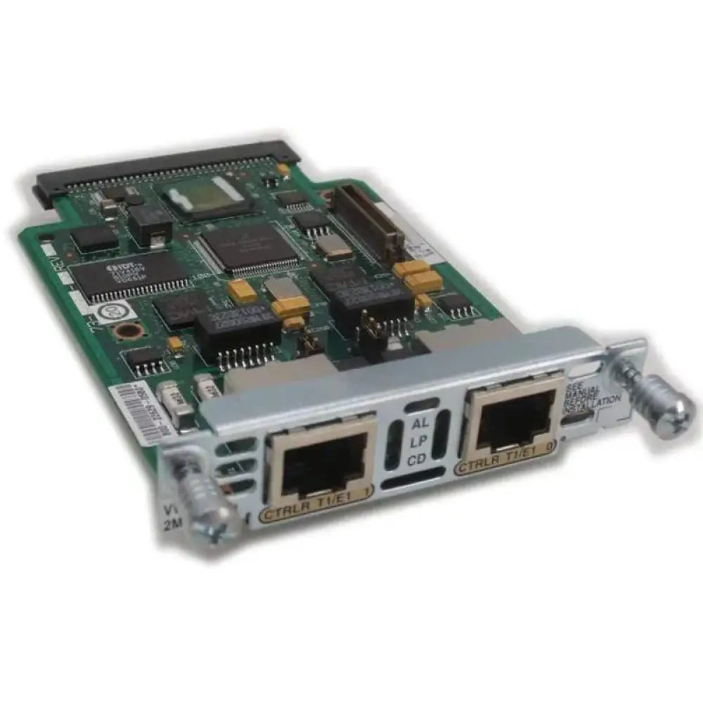 Cisco VWIC3-2MFT-T1/E1 2-Port 3rd Gen Multiflex Trunk Voice/WAN Interface Card - Refurbished