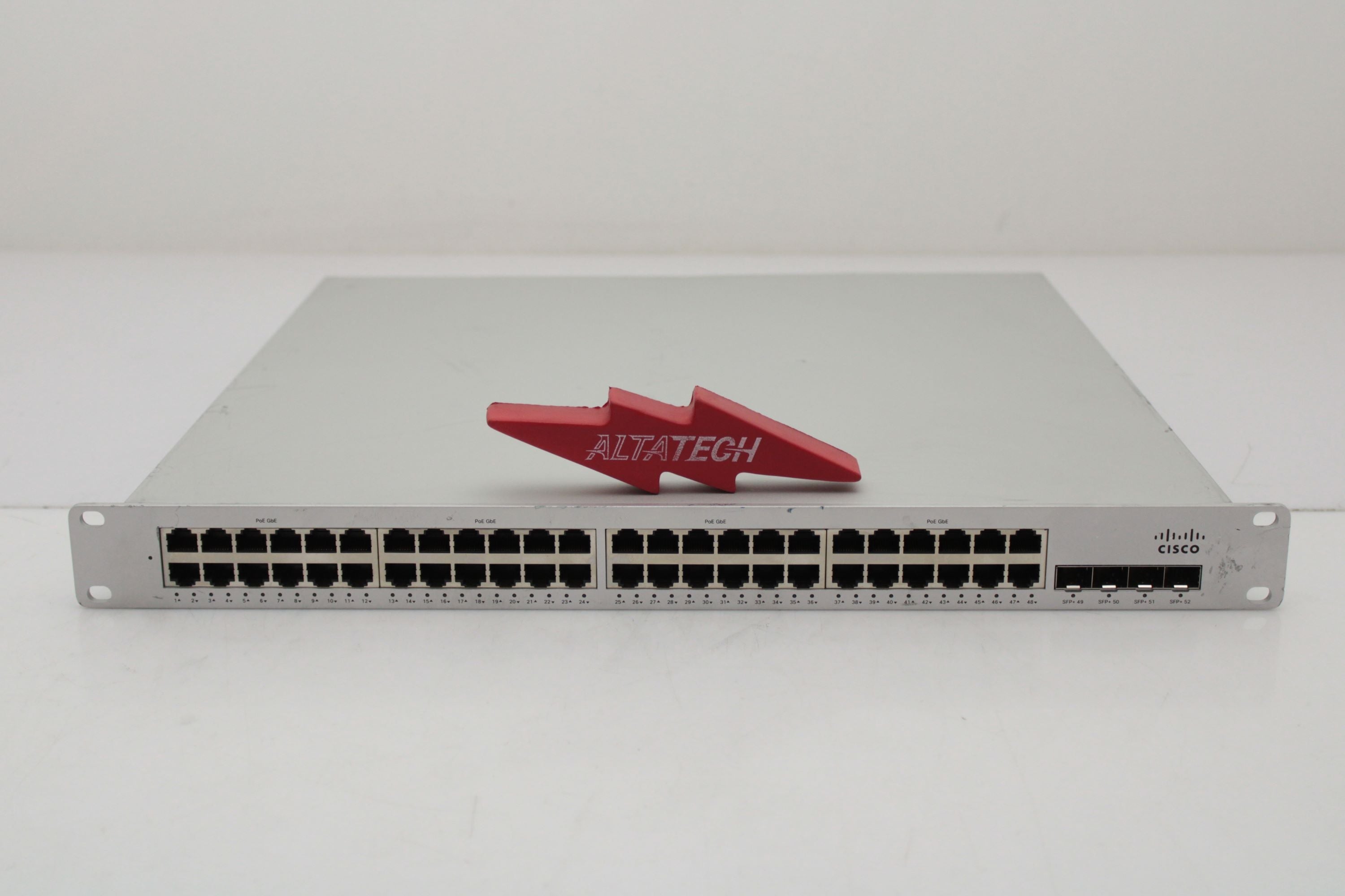 Cisco MS320-48FP L3 CLOUD MANAGED 48-PORTS GIGE 740H SWITCH UNCLAIMED