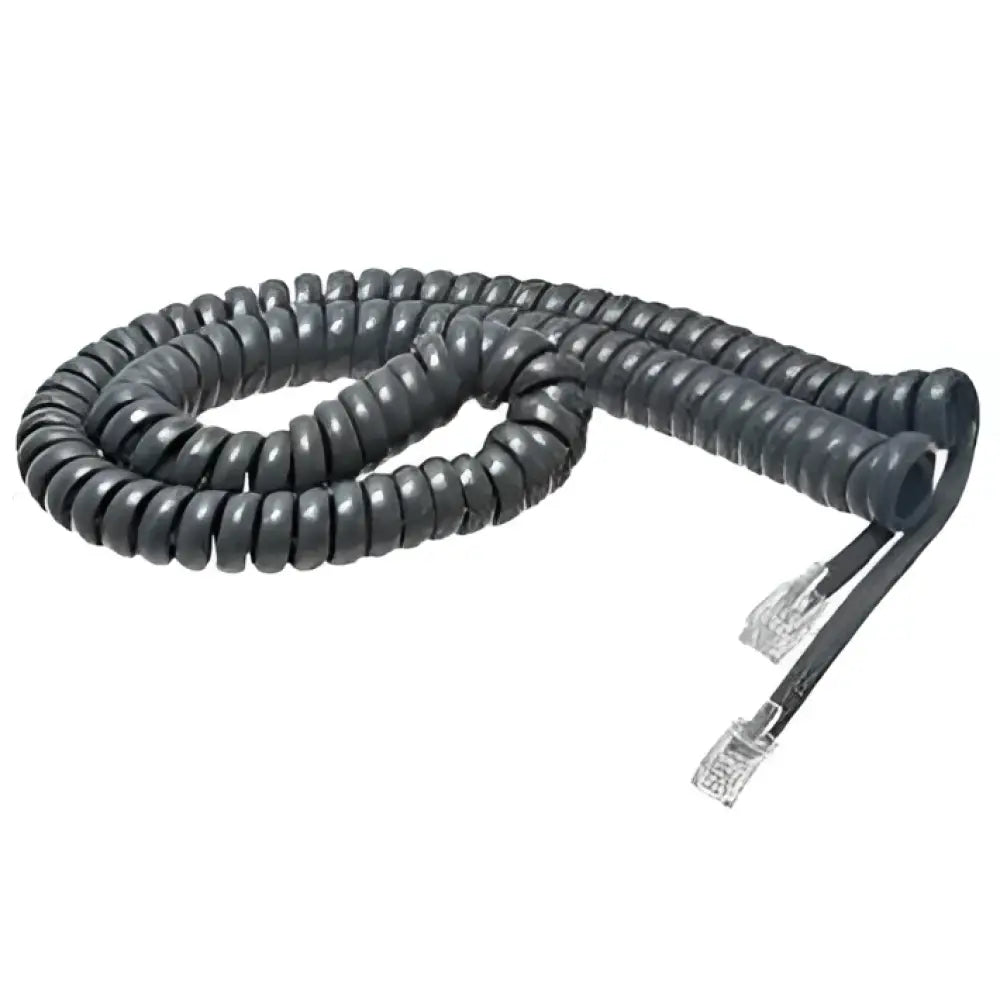 Cisco CP-CORD= Handset Curly Cord 24ft Grey RJ-9 for 7800 7900 8800 Series - New